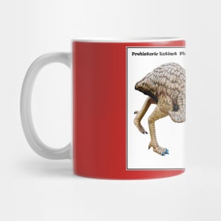 Prehistoric Extinct Phorusrhacidae Terror Flightless Bird Print Mug